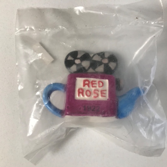 Vintage 1999 Red Rose Lot of 3 Teapot Centuries Invention Series Figurines NIP - Picture 6 of 8